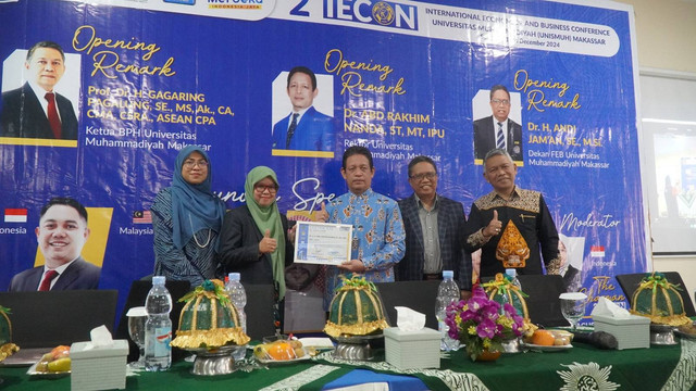 FEB Unismuh Gelar 2nd IECON, Hadirkan Pakar Internasional dari Empat Negara