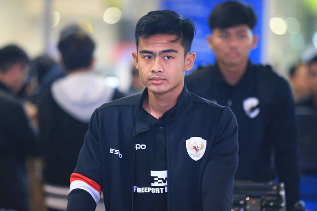 Pemain Timnas Indonesia, Pratama Arhan, di Piala AFF 2024. Foto: VFF