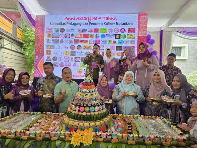 Kalapas LPP Palembang Hadiri Anniversary 4Th Komunitas Pedagang Pecinta Kuliner 