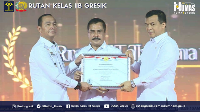 Rutan Gresik Raih Predikat WBK: Bukti Nyata Tata Kelola Berintegritas