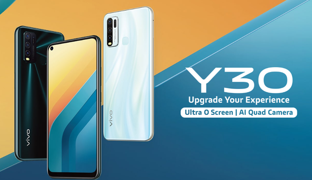 Vivo 1938 tipe apa? Foto adalah Vivo Y30. Sumber foto: vivo.com