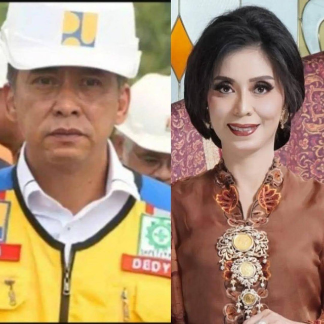 Kedua orang tua Lady Aurellia Pramesti. Foto Istimewa