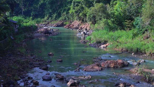 sungai tenangdan indah (dokumen pribadi)