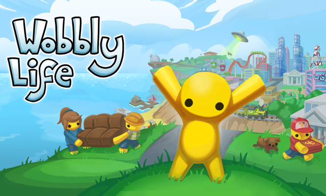 Wobbly Life adalah sebuah permainan video yang dirilis pada 8 Juli 2020. Foto: Wobbly Life