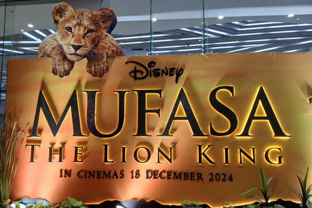 Gala premiere film terbaru Disney, Mufasa: The Lion King, di XXI Gandaria City, Jakarta Selatan, Selasa (17/12/2024). Foto: Vincentius Mario/kumparan