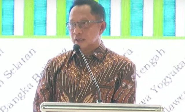 Mendagri dalam Rapat Koordinasi Nasional Keuangan Daerah dan Penganugerahan APBD Awards Tahun 2024 Foto: Dok. Kemendagri