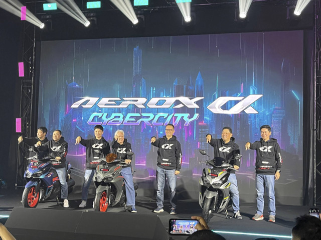 Peluncuran Yamaha Aerox Alpha di Jakarta Selatan, Rabu (18/12/2024). Foto: Fitra Andrianto/kumparan