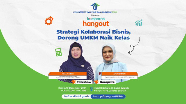 kumparan hangout bersama Kementerian Investasi dan Hilirasi/BKPM. Foto: Dok. kumparan