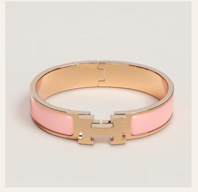 Ciri-ciri gelang Hermes asli. Foto adalah: Clic H bracelet. Sumber foto: hermes.com