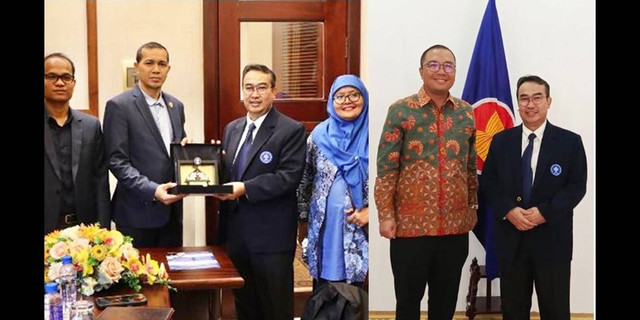 Delegasi IPB University Sampaikan Beasiswa Rektor Rintisan Kerja Sama di Kamboja