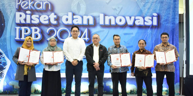 Pekan Riset dan Inovasi 2024: IPB University Mendapat Apresiasi sebagai Top 1 Kolaborator BRIN