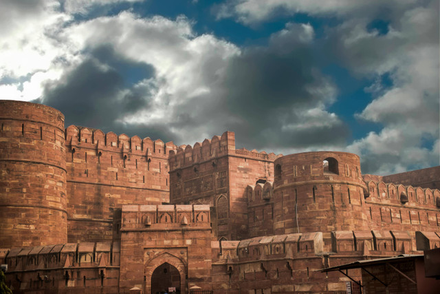 Ilustrasi Benteng Agra, Foto: Pexels/Frans van Heerden