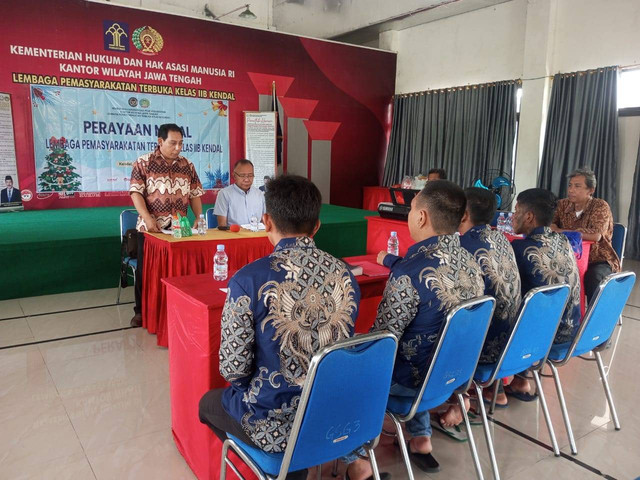 Perayaan Ibadah, Natal di Lapas Terbuka Kelas IIB Kendal