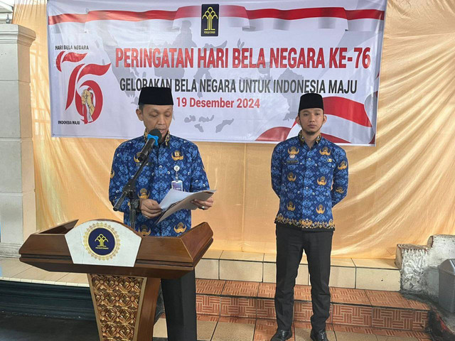 Lapas Kelas III Pagar Alam Gelar Upacara Peringatan Hari Bela Negara Ke-76