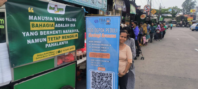 TDA Peduli Depok Gelar Program Sedekah Jumat