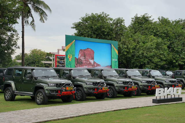 BAIC BJ40 Plus jadi armada operasional TNI AD. Foto: BAIC Indonesia