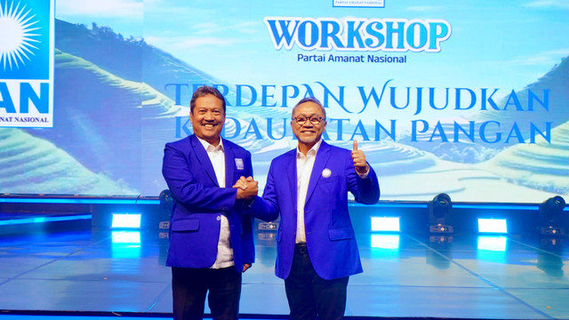 Ketua Umum Partai Amanat Nasional (PAN) Zulkifli Hasan (Zulhas) saat menghadiri Workshop PAN di Surabaya, Kamis (19/12/2024). Foto: Dok. Istimewa