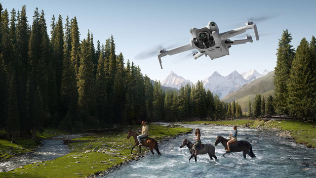 Ilustrasi drone DJI terbaru 2024. Foto: DJI 