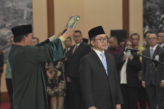 Presiden Prabowo Angkat Muhammad Taufiq sebagai Kepala LAN. Foto: Dok. LAN