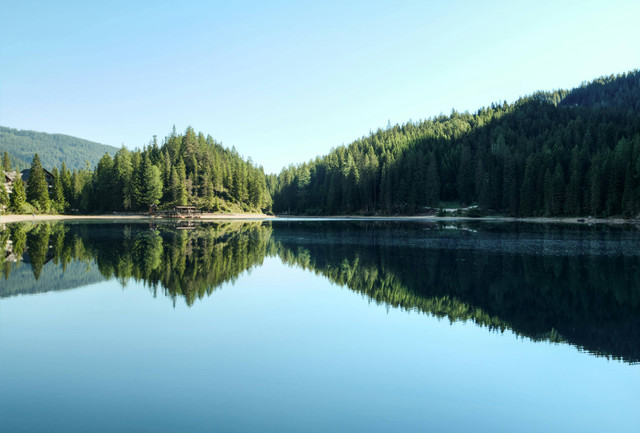 Ilustrasi sejarah Danau Tambing. Foto: Pexels.com/eberhard grossgasteiger