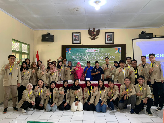 Sesi Penerimaan Tim KKN-PPM UGM Pesona Kranggan oleh Pemerintah Kecamatan Kranggan