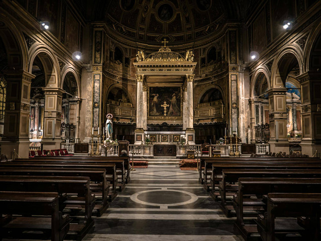 Gereja di Malang (Foto hanya ilustrasi, bukan tempat sebenarnya) Sumber: pexels/ Pixabay