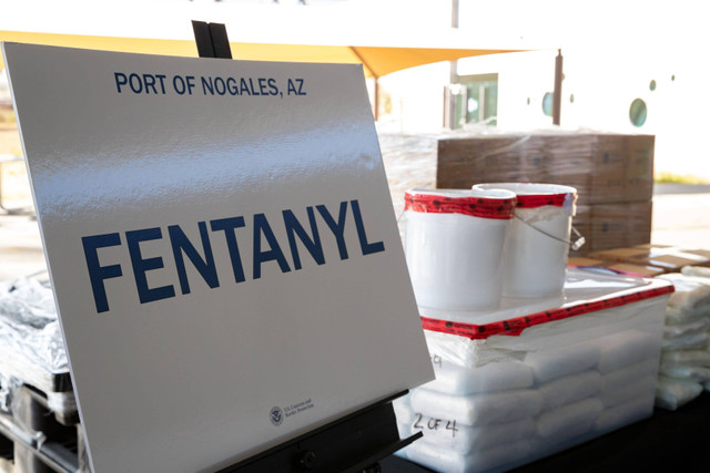 Fentanyl yang hendak diselundupkan melalui Pelabuhan Nogales, Arizona. Sumber: rawpixel.com 