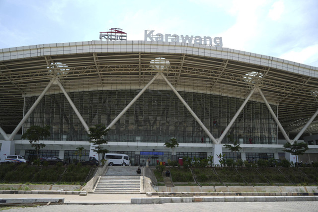 Stasiun Karawang mulai beroperasi.  Foto: Dok. KCIC