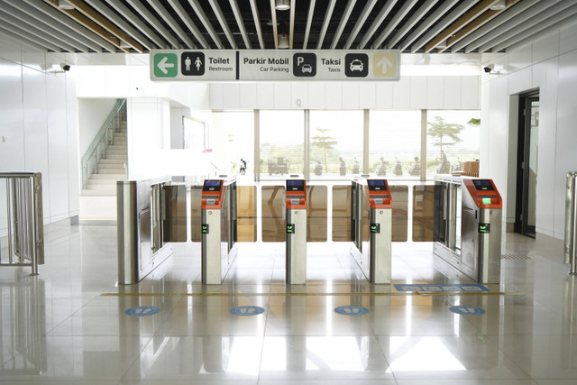 Stasiun Karawang mulai beroperasi.  Foto: Dok. KCIC