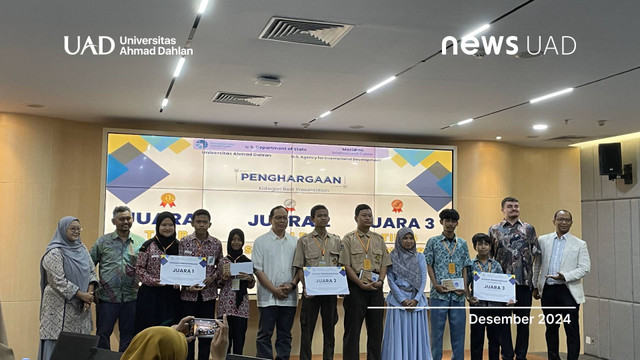 Pemenang Inclusive Hackathon 2024 di Universitas Ahmad Dahlan (UAD) (Dok. Yudi)