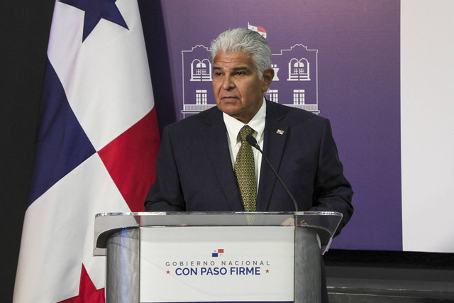 Presiden Panama, Jose Raul Mulino. Foto: ARMANDO ACEVEDO/AFP