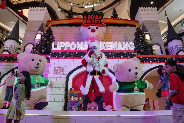 Bear Republic hadir meriahkan momen Natal. Foto: Dok. Istimewa