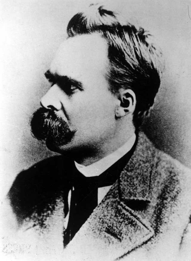 Friedrich Nietzsche, seorang filsuf Jerman pelopor nihilisme modern. Foto : Shutterstock