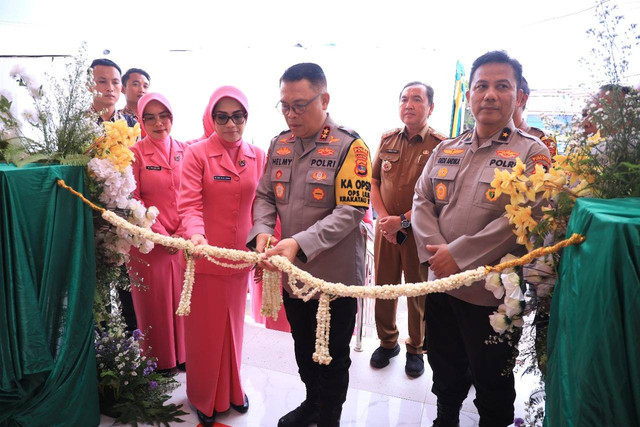 Kapolda Lampung, Irjen Pol Helmy Santika resmikan gedung layanan utama Rumah Sakit Bhayangkara Ruwa Jurai. | Foto: Dok Humas Polda Lampung