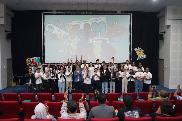 Mahasiswa IK UMY di Event Festival Layar Muhammadiyah 2024 (Dok. Istimewa)