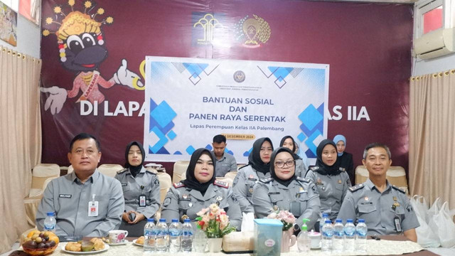 LPP Palembang ikuti Zoom Panen Raya&Penyerahan Bantuan Sosiaal serentak UPT Pas