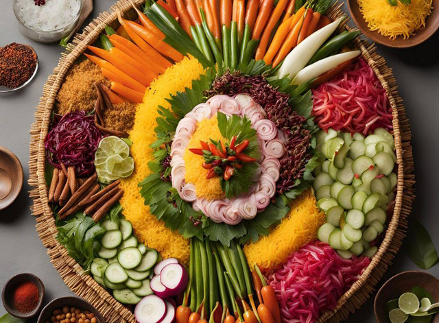 Ilustrasi Tumpeng canva.com