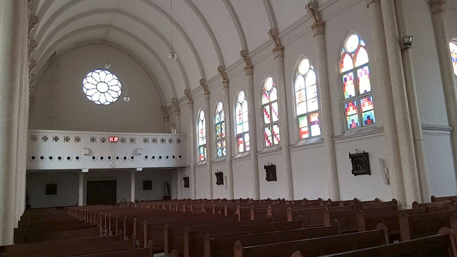 Gereja Kelahiran Santa Perawan Maria atau yang lebih dikenal dengan nama Gereja Kepanjen. Foto: Masruroh/Basra