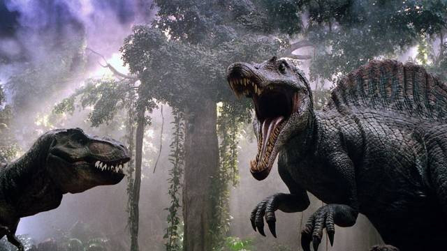 Dinosaurus di film 'Jurassic Park III'. (Foto: Jurassic Park III)/kumparan hits