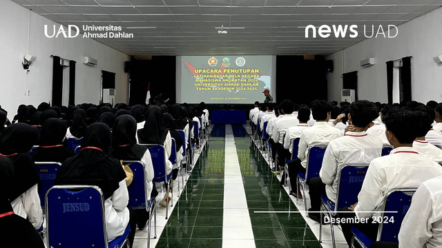 Latihan Dasar Bela Negara UAD 2024 (Dok. BIMAWA UAD)