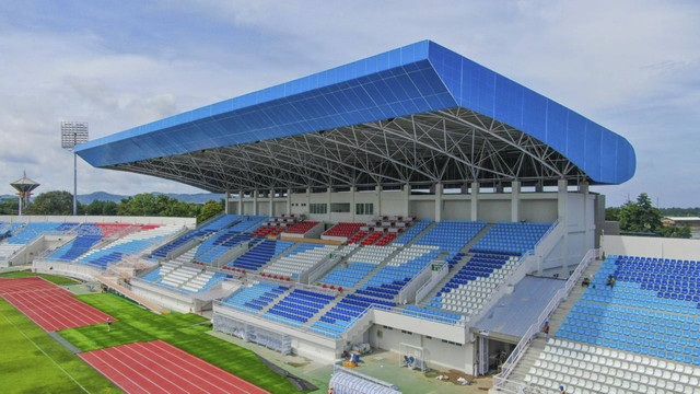 Rupa Stadion Kanjuruhan yang telah mengalami renovasi pada Sabtu (28/12/2024). Foto: Dok. Kementerian PU