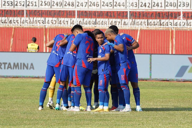 Tim Arema FC yang berlaga di Liga 1 2024/25. Foto: ligaindonesiabaru.com