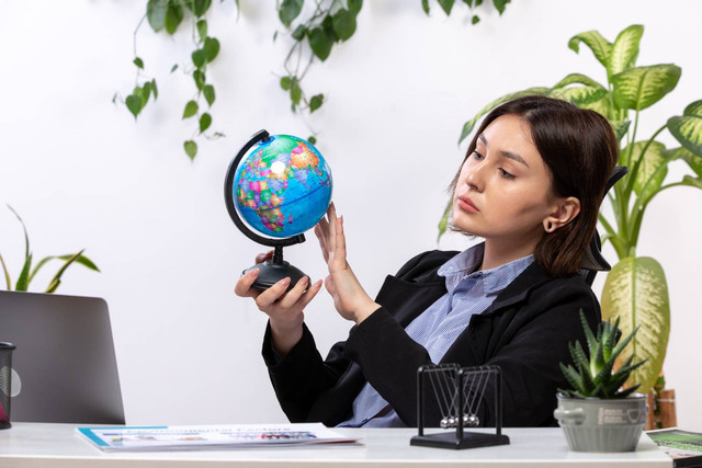 https://www.freepik.com/free-photo/front-view-beautiful-young-businesswoman-black-jacket-blue-shirt-observing-little-globe-front-table-business-job-office_9159556.htm#fromView=search&page=1&position=1&uuid=a1474b95-2ed4-41f1-b5f3-0ccbabc7b2bc