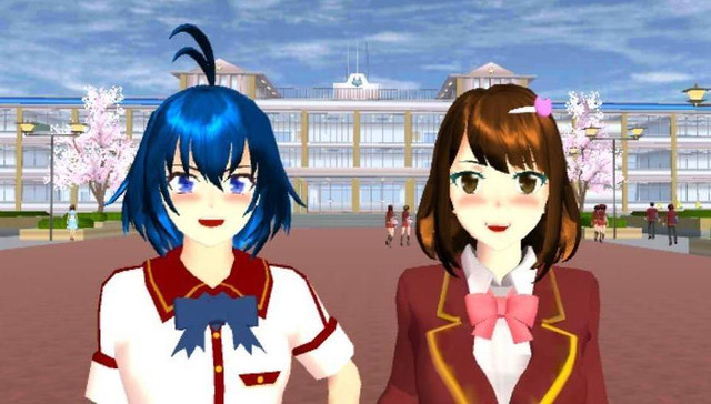 Sakura School Simulator adalah sebuah game simulasi kehidupan yang dikembangkan oleh Garusoft Development Inc. Foto: Facebook sheinsakuraa