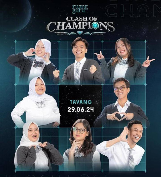 Game Show Clash Of Champion yang Pertama Kali Diadakan Oleh Ruangguru. Sumber Foto: instagram @ruangguru.