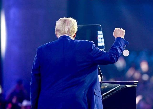 Donald Trump dalam unggahannya di Instagram (Foto: Instagram @realdonaldtrump)