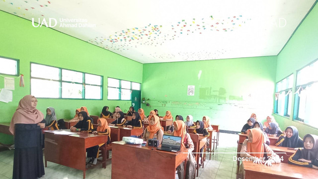 Uji Coba Video Animasi sebagai Media Promosi Kesehatan dalam Pencegahan Perilaku Merokok pada Remaja di Sekolah Menengah di Kabupaten Purworejo (Dok. Isah)