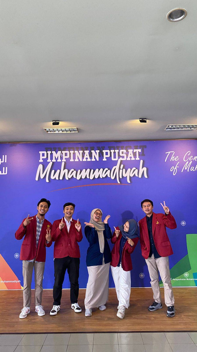 Pelepasan magang PP Muhammadiyah. Sumber dokumentasi pribadi