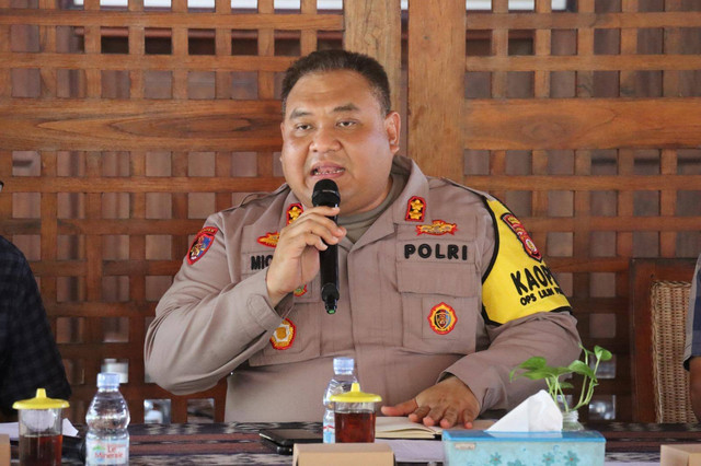 Kapolres Bantul, AKBP Michael R Risakotta, dimutasi ke Polda Bali. Foto: Dok. Polres Bantul