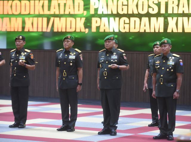 Jenderal Maruli pimpin Setijab 8 Jabatan TNI AD Foto: Dok. TNI AD